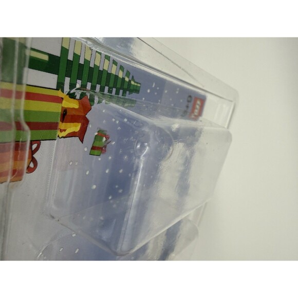 Lego BAM Packaging Empty Set Of 2 Holiday Package Only No Blocks - Picture 10 of 10